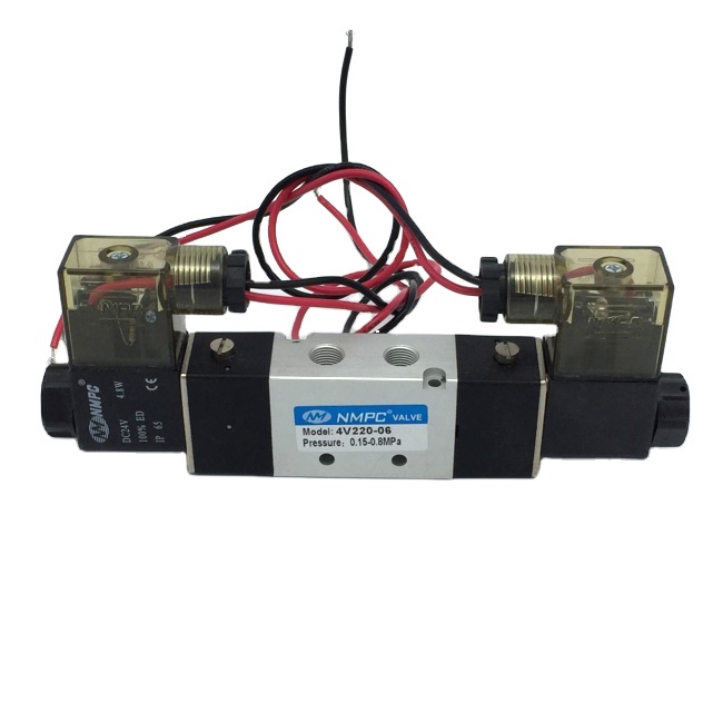 High Quality Pneumatic Bus Door Pump Valve Double Action Air Solenoid ...