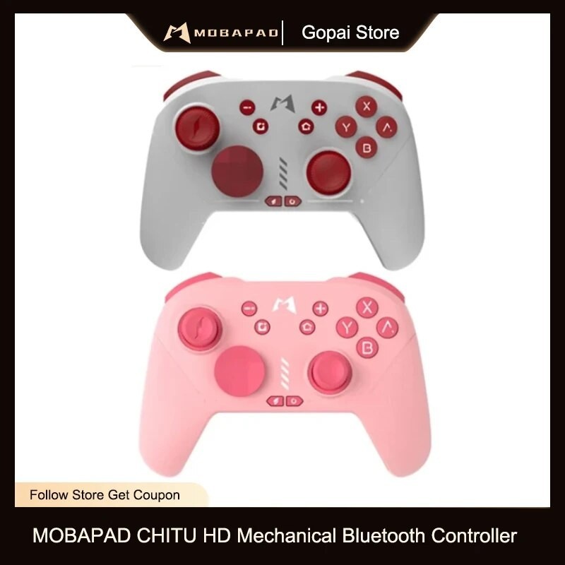 MOBAPAD CHITU HD Mechanical Bluetooth Game Controller ALPS Joystick ...