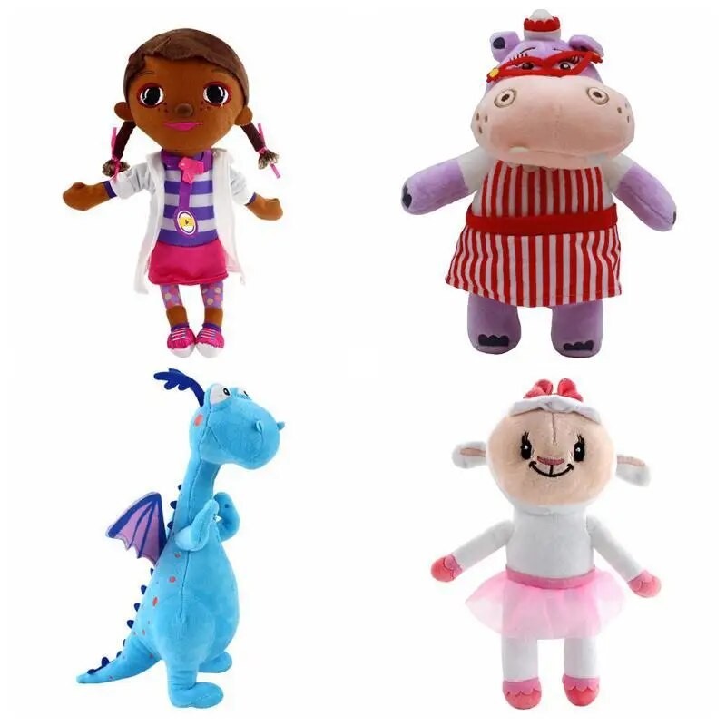 22-32CM Disney Cartoon Doc McStuffins Toys Doctor Lambie Sheep Stuffy ...