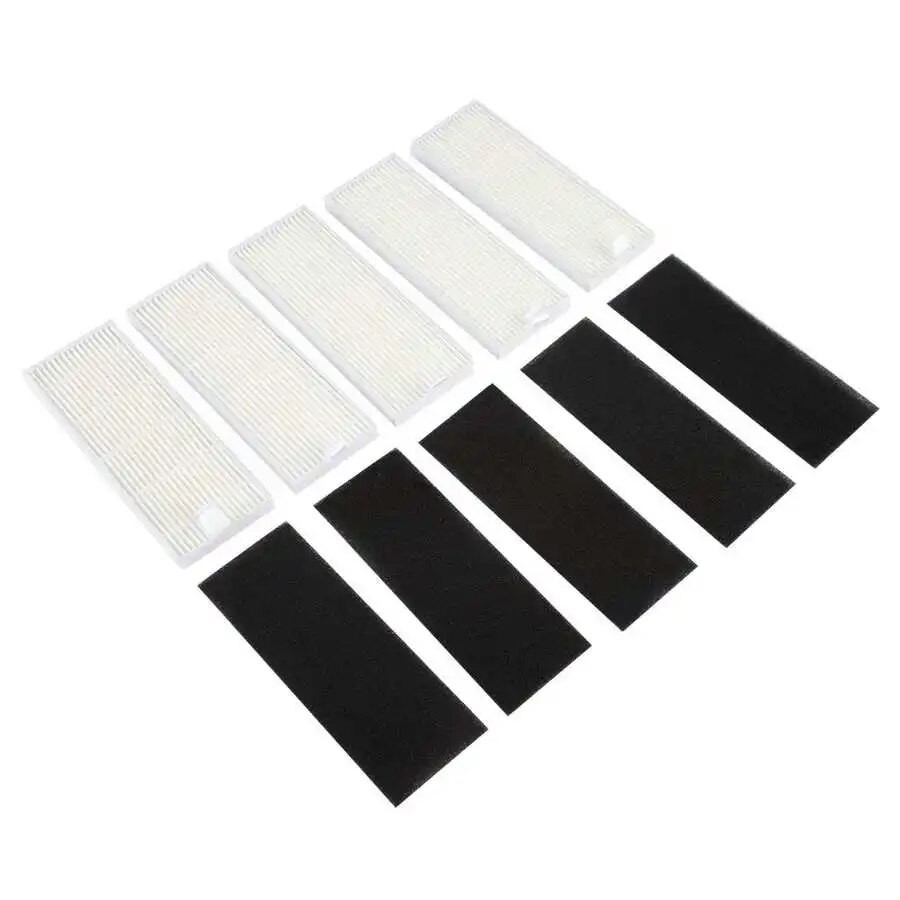 ☈5Pcs Vacuum Cleaner HEPA Filter for Ecovas ilife A4s A6 A4 A40 A8