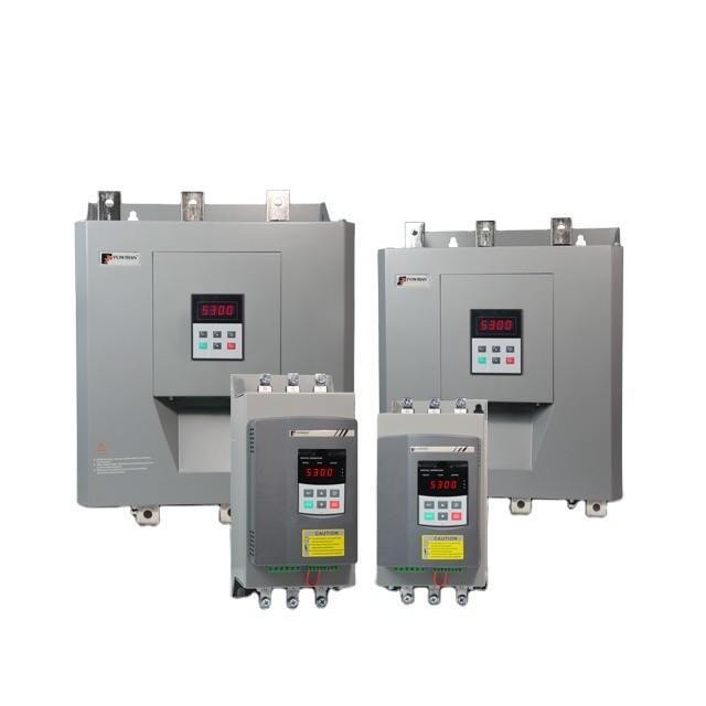 Soft starter cabinet 3 phase 380V 37kw motor bypass soft starer ...
