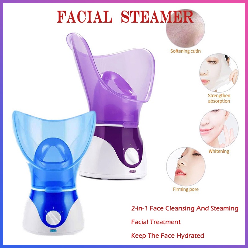 2024 Facial Steamer nasal Facial Therapy Sprayer steamer Steam Spa sauna Facial Sinus Hot