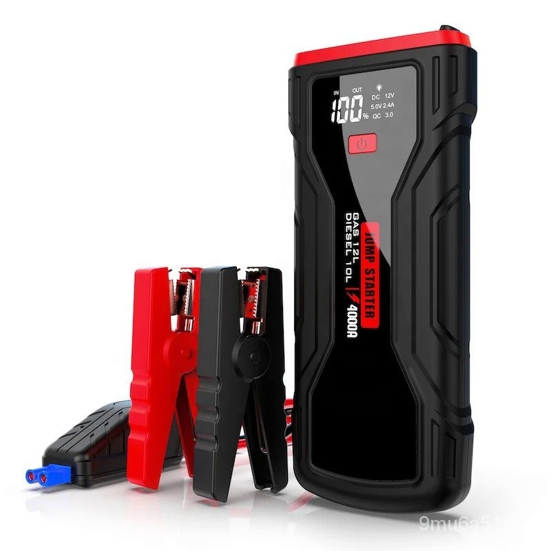 Portable Jumpstarter Device 4000a Super Capacitor Car Battery Jump