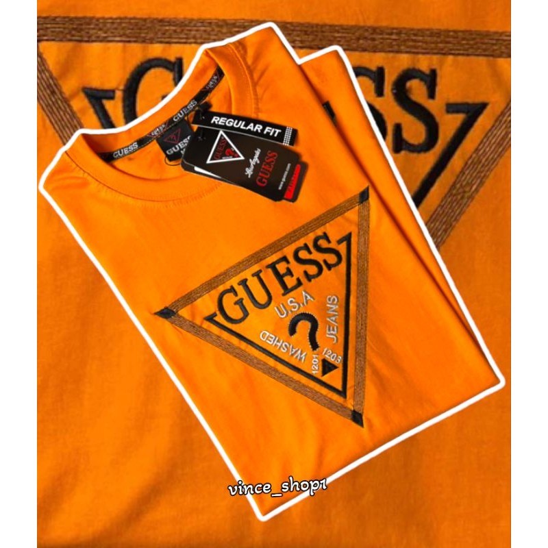 GUESS Mens Tshirt Branded Overruns S XL