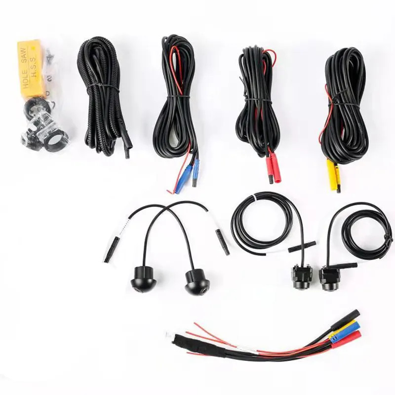 1080P Super 3D Panoramic Camera 360 Degree Car Bird Eye Surround View ...