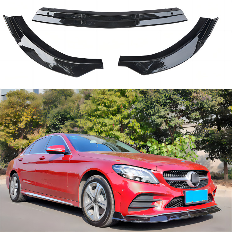 Suitable for 19-21 Mercedes Benz C-Class W205 front lip modified Babos ...