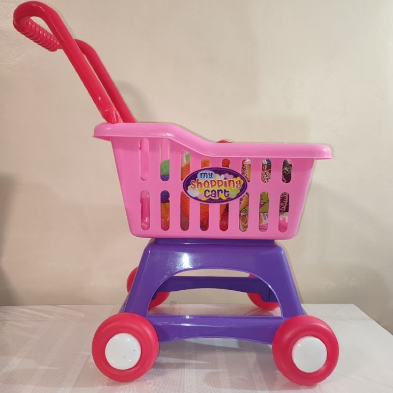 My Shopping Cart (Toy Grocery Cart) | Shopee Philippines