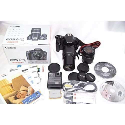Used Camera from Japan ] [ DSLR Camera ] Canon EOS Kiss X2 Double
