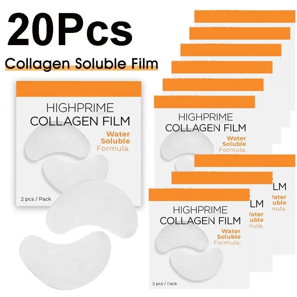 ๑20Pcs Korea Highprime Collagen Film Water Soluble Formula 2023 Anti ...