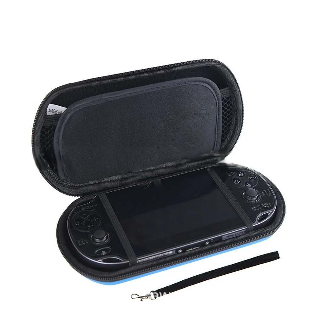 Hard Travel Pouch EVA Case Carrying Bag with Strap for Sony PS Vita