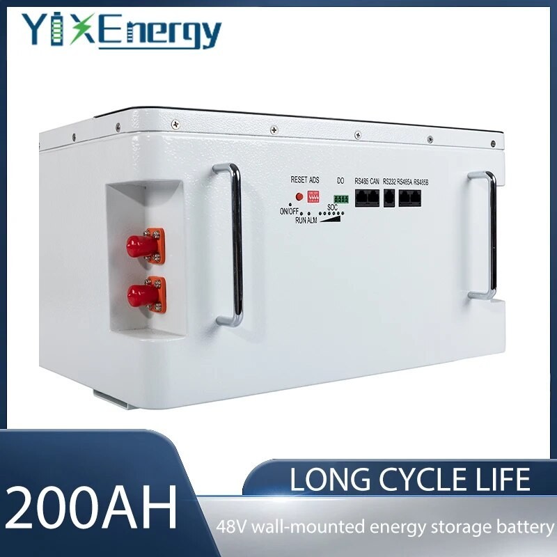 48V 200Ah Powerwall 10KWh LiFePO4 Battery Pack With RS485 6000 Cycles ...