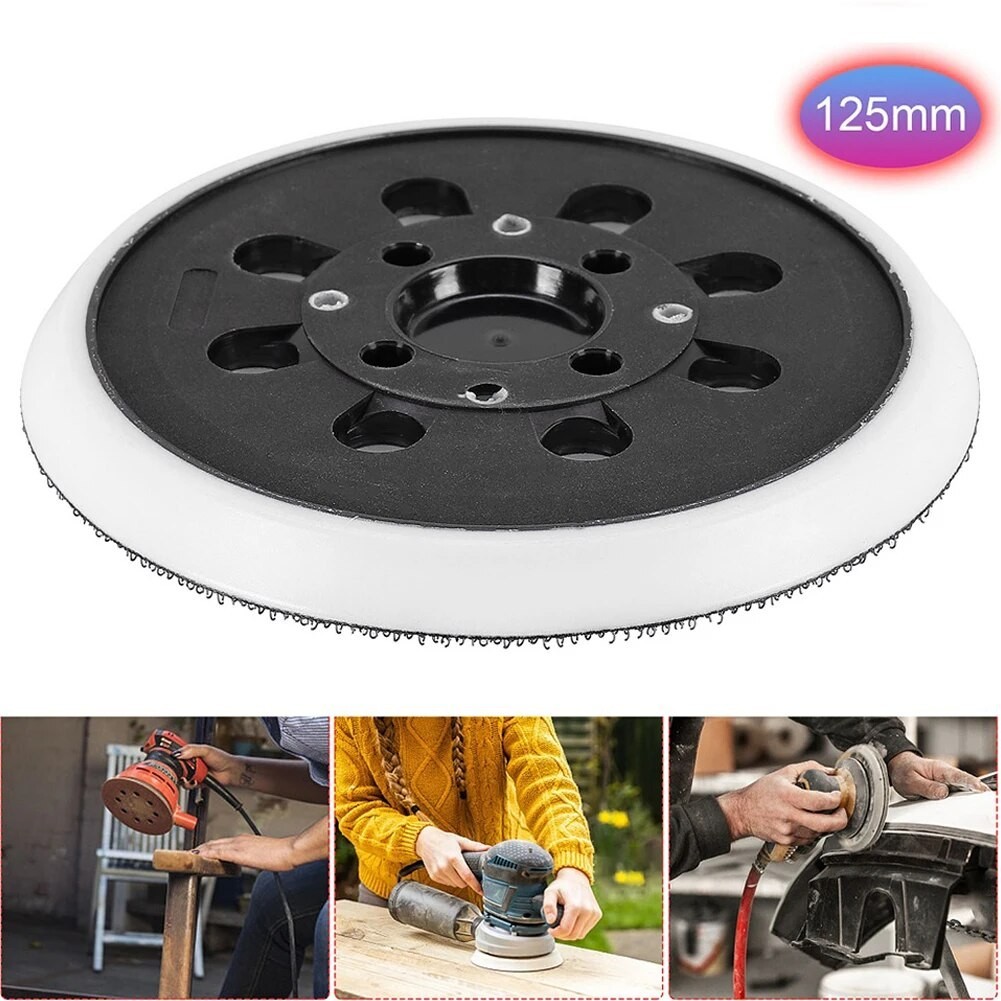 2-Pack 5 Inch Hook & Loop Replacement Sander Pad - 8 Hole Dust Collection For Bosch ROS20, ROS10 Random Orbit Sanders - View #11