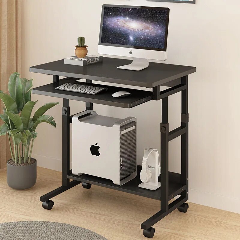 【Bed Side Laptop PC Desk Desktop Computer Table with Keyboard Tray Desk ...