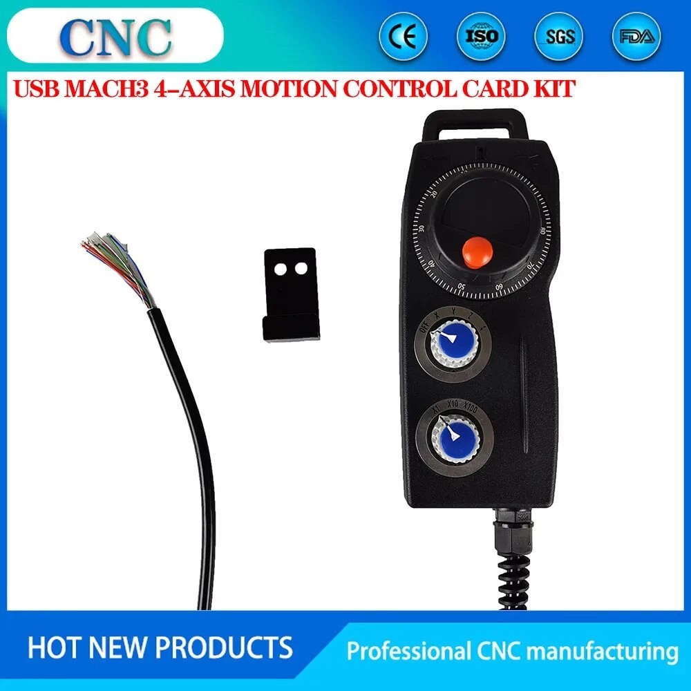 mach3cnc 4-axis usb motion control card cnc kit + 4-axis electronic ...