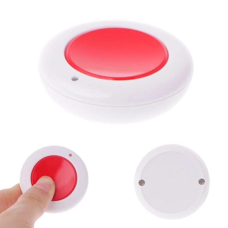 for Dc 9V 12V 24V 10A 1-Button 433MHz RF Wireless Remote Control Round ...