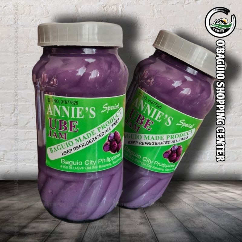 Annie's Ube Jam Special 430g Baguio Products (COD) Shopee Philippines