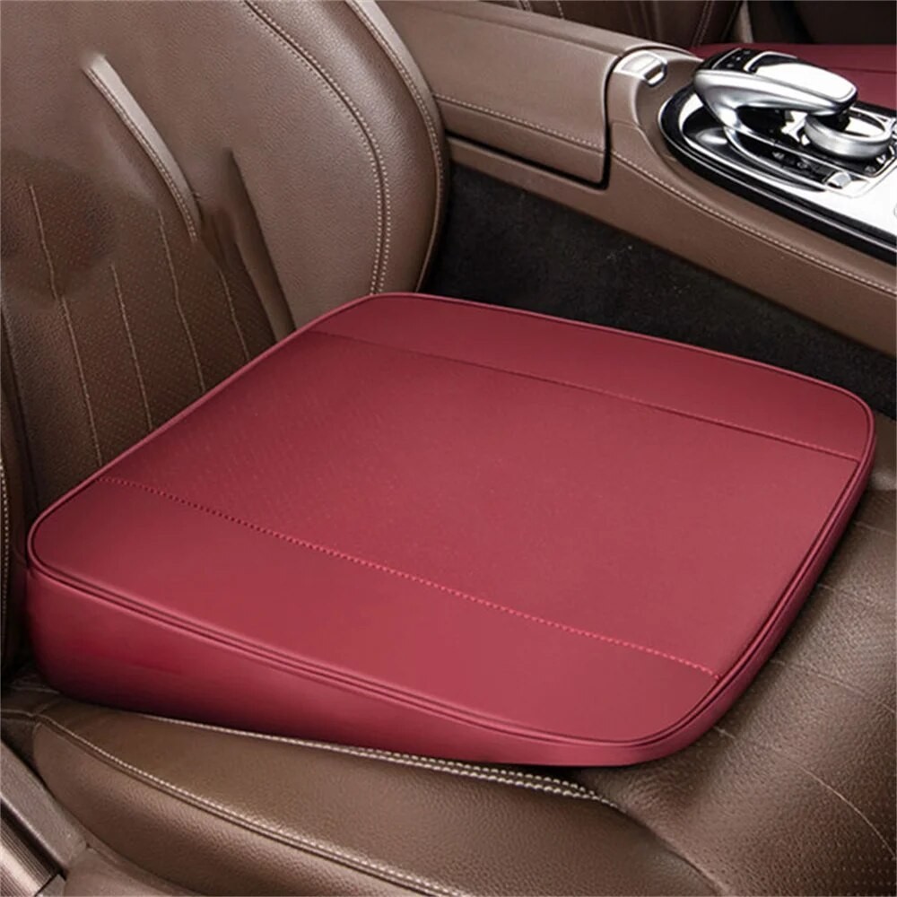 ☪Universal Car Booster Seat Cushion Heightening Mat Breathable Memory Foam Seat Pad Relieve Driv