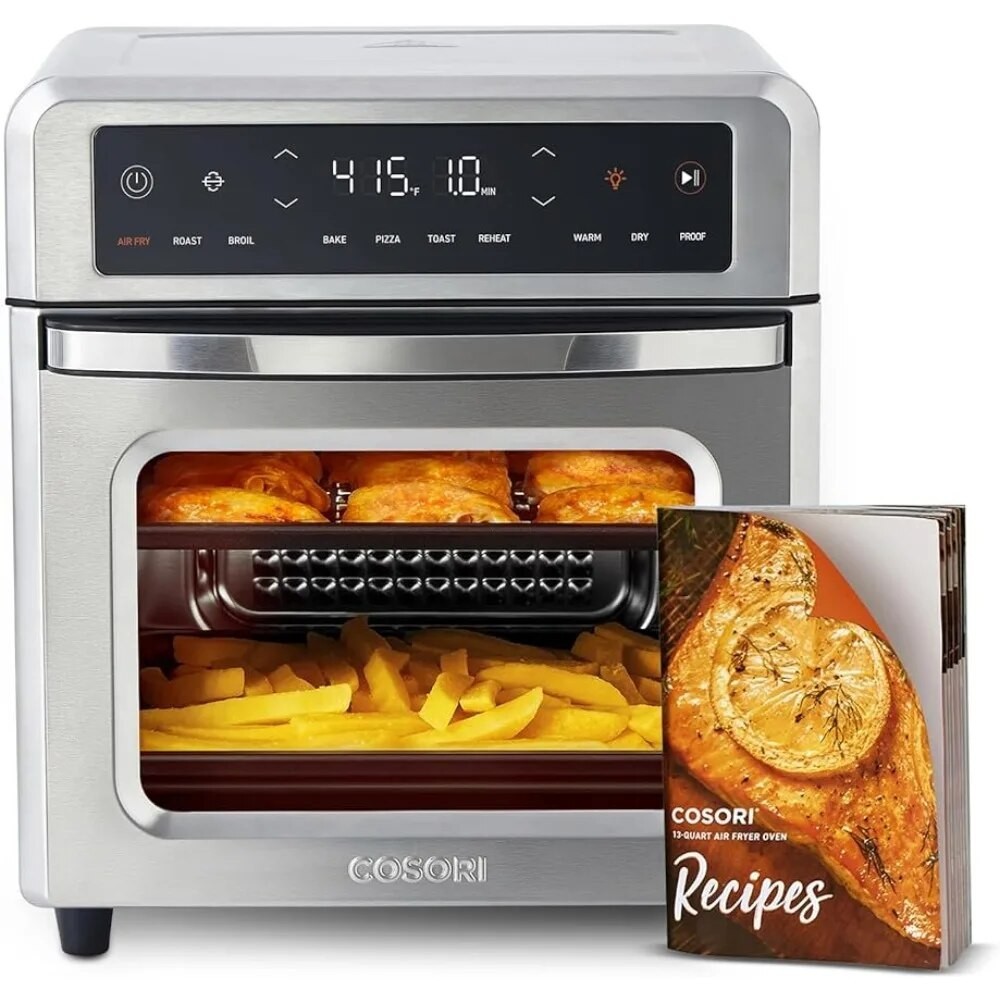 COSORI Air Fryer Toaster Oven, 13 Qt Airfryer Fits 8" Pizza, 11in1
