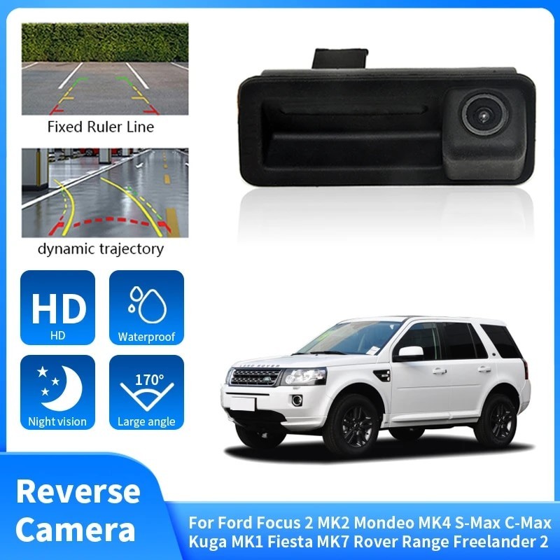 HD Car Rear View Reverse Camera For Ford Focus 2 MK2 Mondeo MK4 S-Max C ...