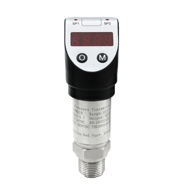 SENTEC NPN PNP output adjustable electronic digital pressure switch ...