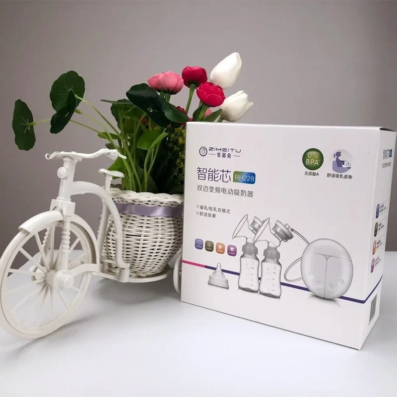 45n Breast Pump Bilateral Milk Pump Baby Bottle Postnatal Supplies
