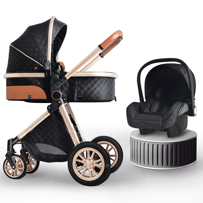 Coches Para Bebes. Luxury Baby Car Seat And Strollers Prams Kinderwagen