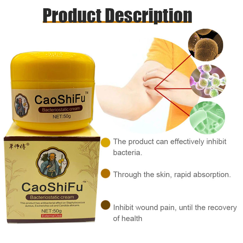 2024cod Itchy Psoriasis Cream Eczema For Allergy Skin Herbs Chinese Ointment Treatment Caoshifu 5380