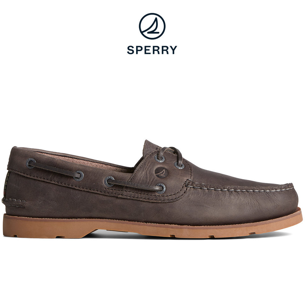 thumbnail image 2 of Sperry Women's Leeward 2-Eye Boat Shoe - Classic Leather, Non-Slip Sole, Hand Wash 2 of 12