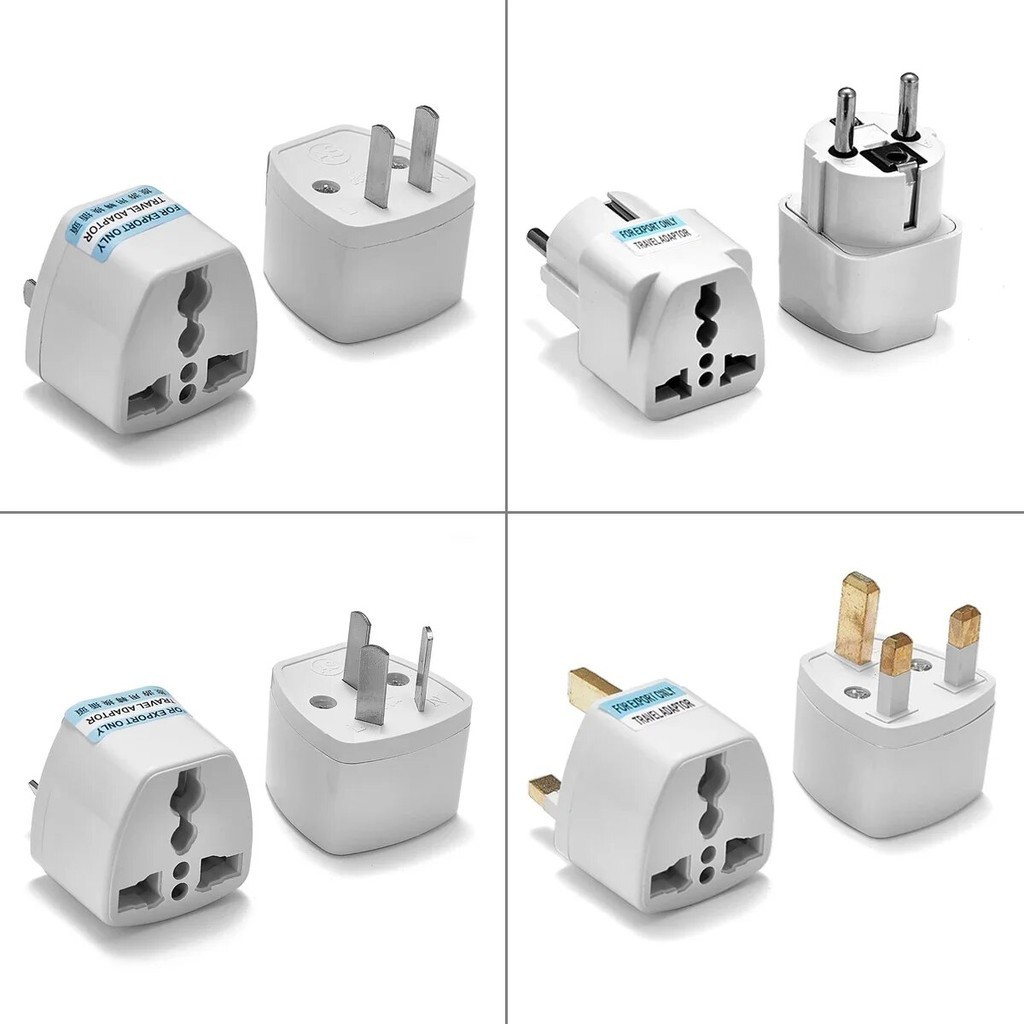 US To UK Plug Adapter Korea Euro European To British Universal Travel ...