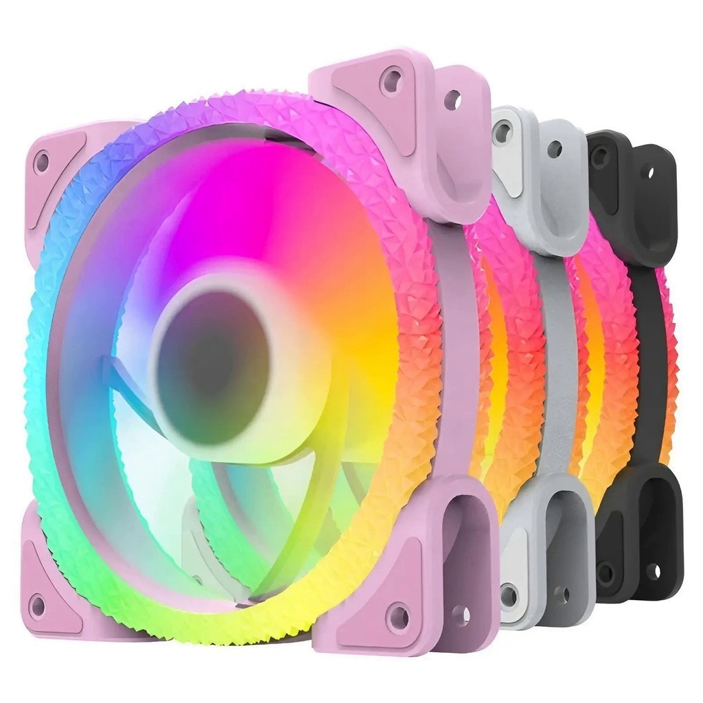 OYAQ Advanced Multiple Colors 12v Dc Motherboard Led Fan Diamond ...