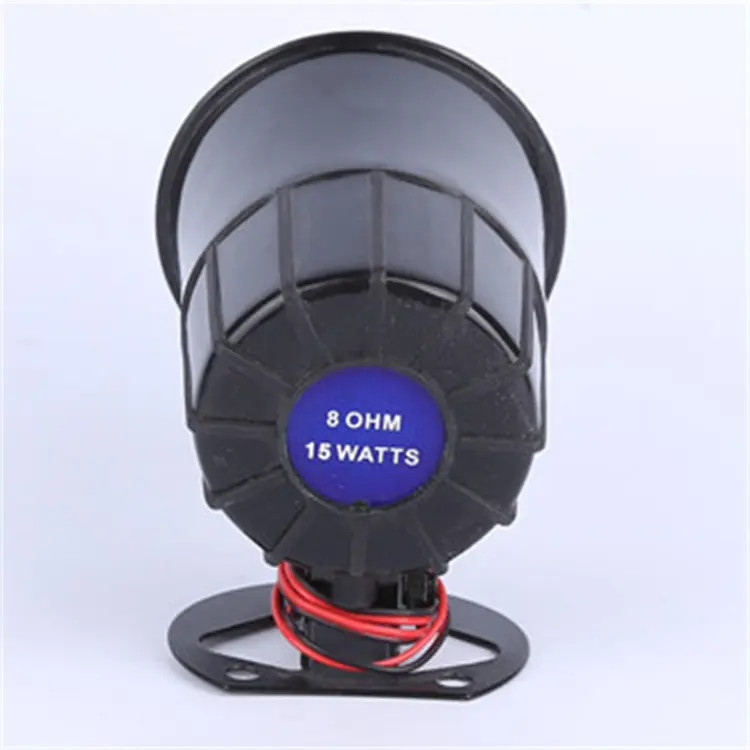 New Style Black Portable Electronic Speaker Horn Alarm System High