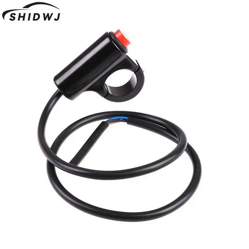 Motorcycle Switch Hazard Light Switch Button Electric Vehicle Double
