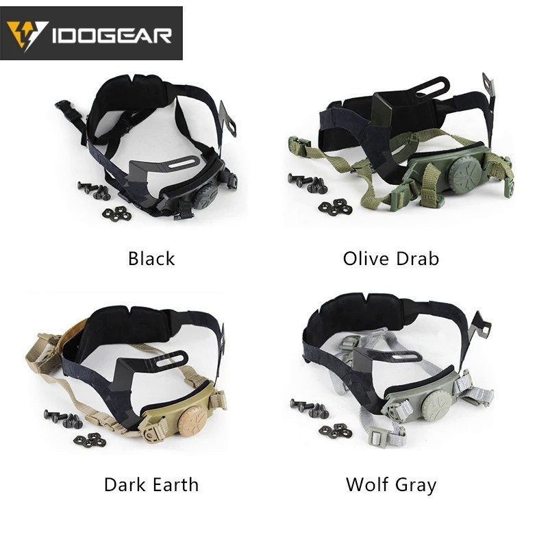 Système De Suspension ACH Pour Casque FAST - IDOGEAR OPS-CORE Occ-Dial, Réglable