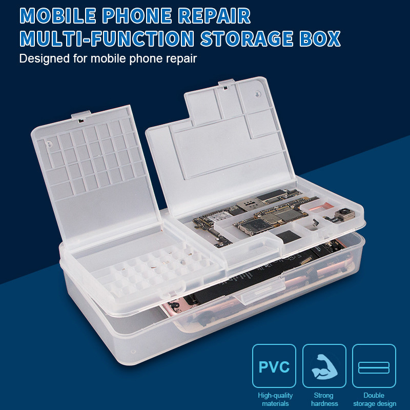 10Pcs/Lot Storage Box for iPhone LCD Screen Motherboard IC Chips ...