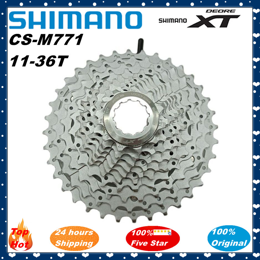 SHIMANO M77110 10 Speed DEORE XT Cassette Sprocket CSM771 Mtb Bike