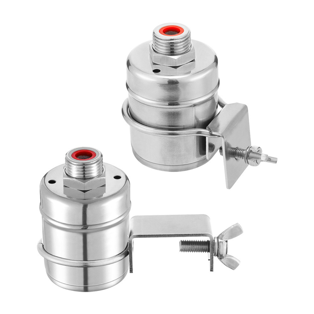 304 Stainless Steel Float Valve For Water Tanks - 1/2" Or 3/4" Automatic Water Level Control For Troughs, Pools