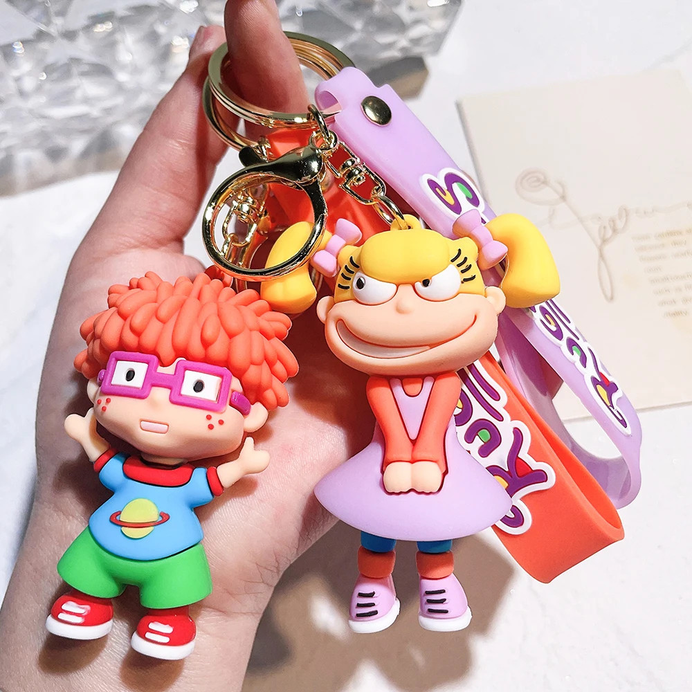 Anime Kawaii Rugrats in Paris Naughty Soldier Key Chain Cartoon ...