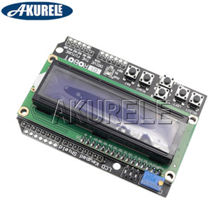 ☻1602 LCD Keypad Shield LCD1602 Module Display for Arduino Raspberry Pi ...