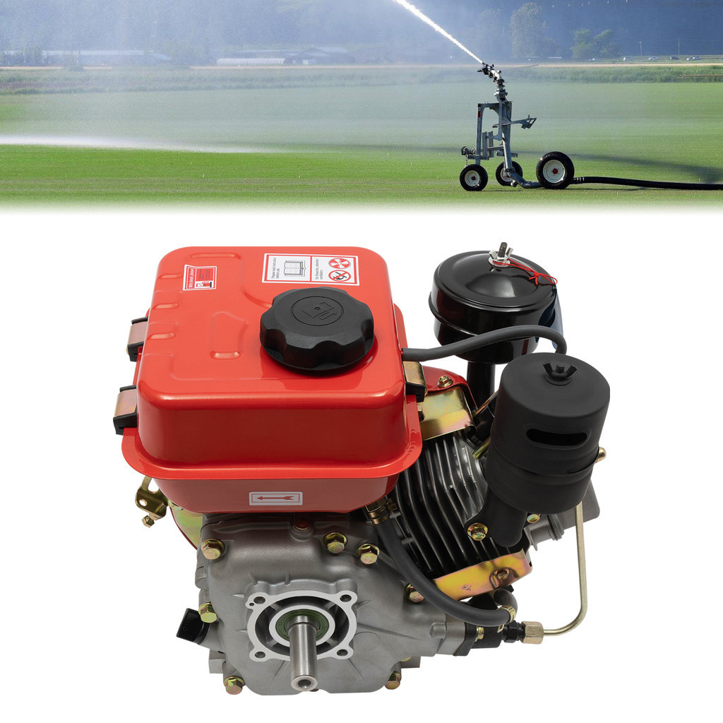 ☠3HP 4Stroke Engine Single Cylinder Air Cooled For Small Agricultural ...