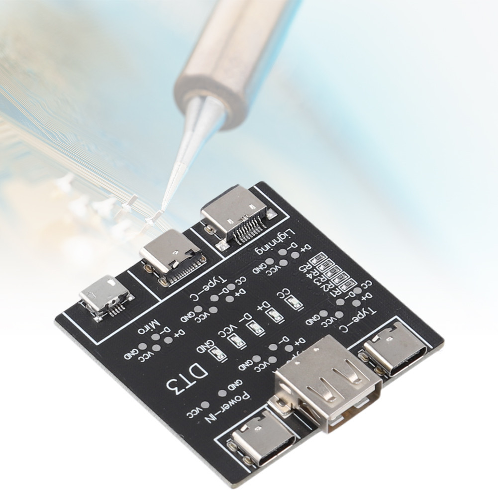 DT3 USB Cable Tester USB Type-C Data Cable Test PCB Board Date Cable On ...