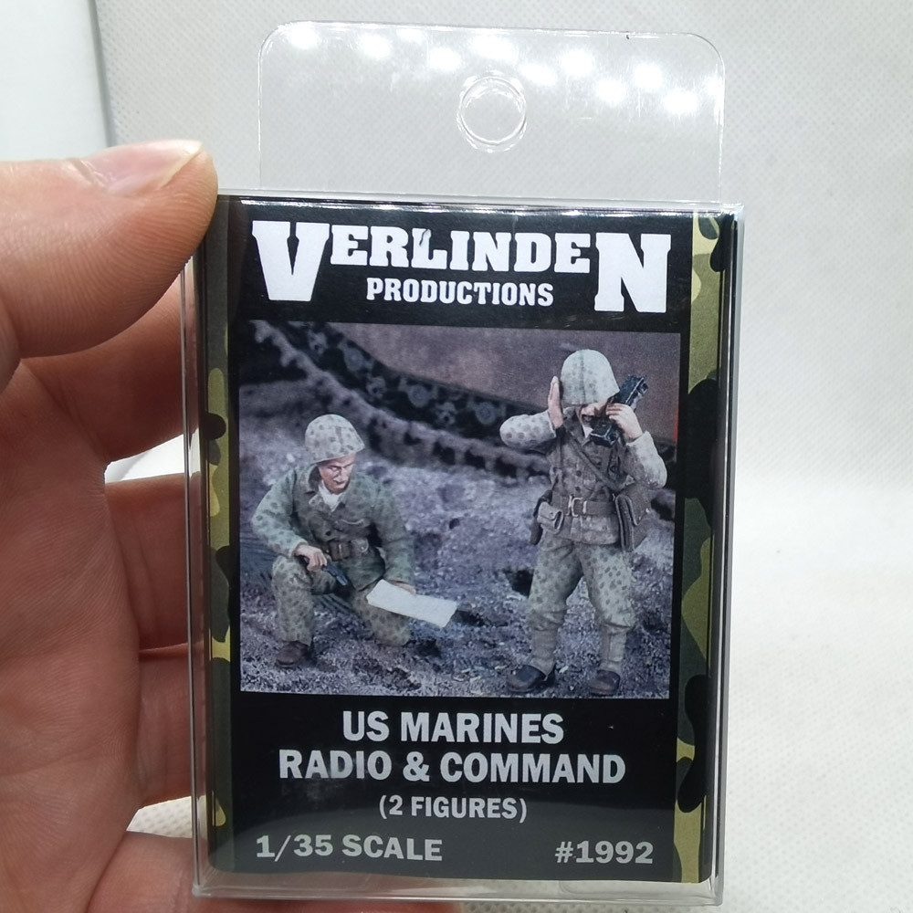 135 USMC Marines Radio & Command in Pacific War WWII (2 Figures/Set ...