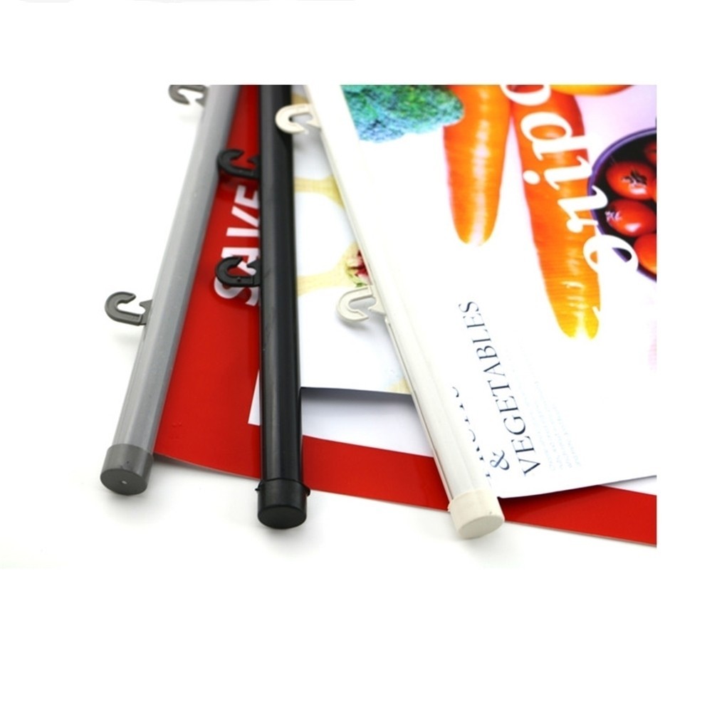 2pcs/set Poster Painting Pictures Pvc Frame Hanger Rod Modern Painting ...