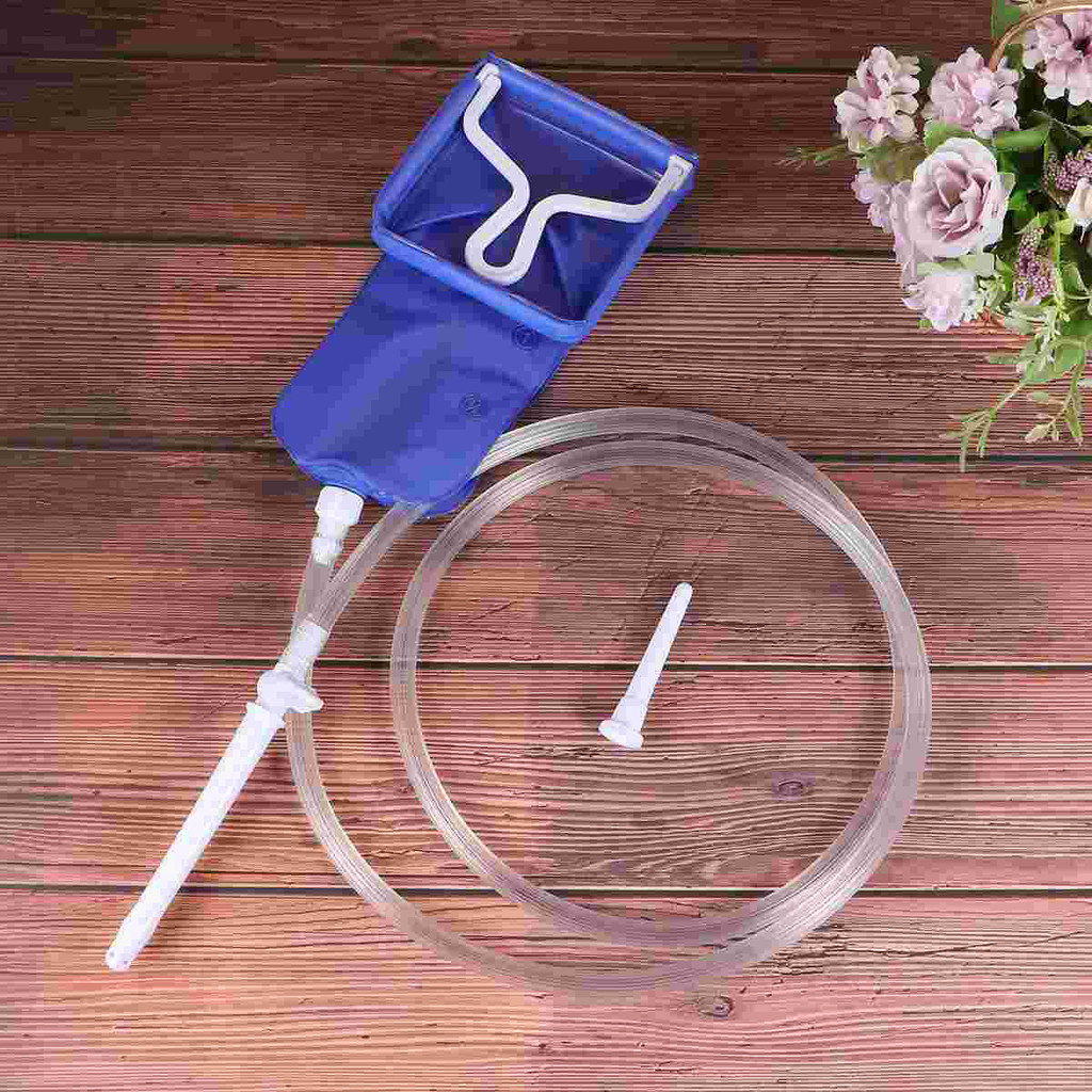 ۞Enema enema bag Bag Water& Coffee Enemas Home Cleansing Set with ...