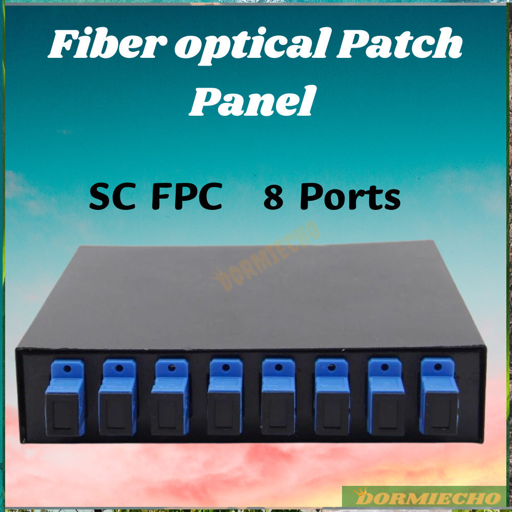 Fiber optical Patch Panel 8 Ports Fiber Optic Terminal Box CATV SC FPC ...