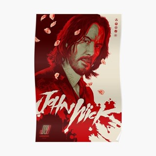 Jw4 John Wick Chapter 4 John Wick M Poster Modern Print Room Funny Home ...