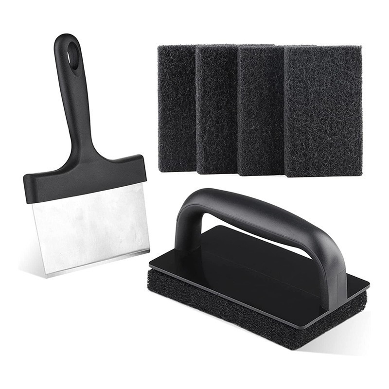 ☺1Set Blackstone Griddle Cleaning Kit Non Scratch Griddle Scrubber