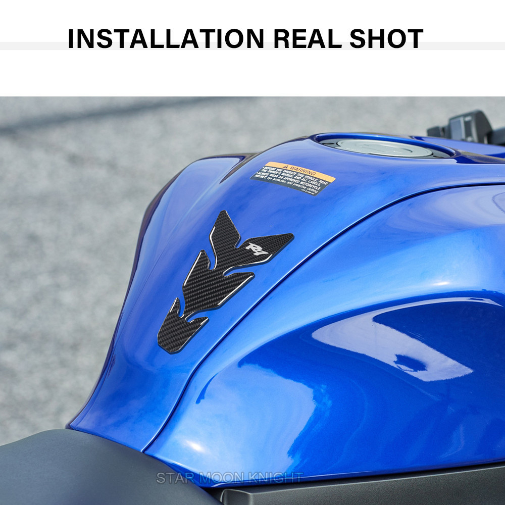 3D Epoxy Resin Sticker Decal For YAMAHA YZF-R1 YZF-R1M YZF-R3 YZF-R6 ...