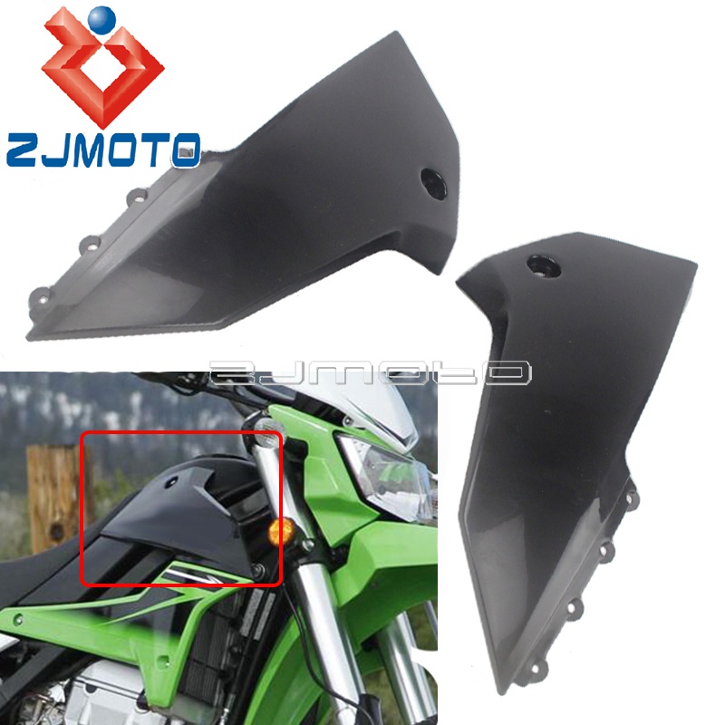 ♜Motorcycle Dirt Bike Side Cover Fairing Plastic Panel For Kawasaki