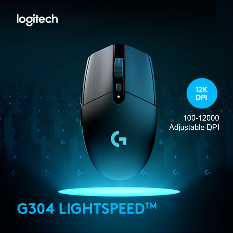 ️Logitech G304 LIGHTSPEED Wireless Gaming Mouse/HERO 12K Sensor/12000 ...