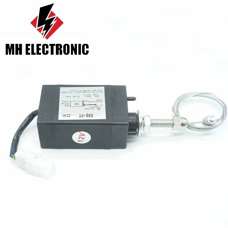-MH Electronic Diesel Engine Flame Out Device Engine Stop Solenoid XHQ ...
